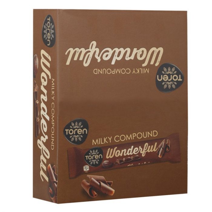 Toren Wonderful Chocolate Bar 25g x 24pcs Box | ShopHere