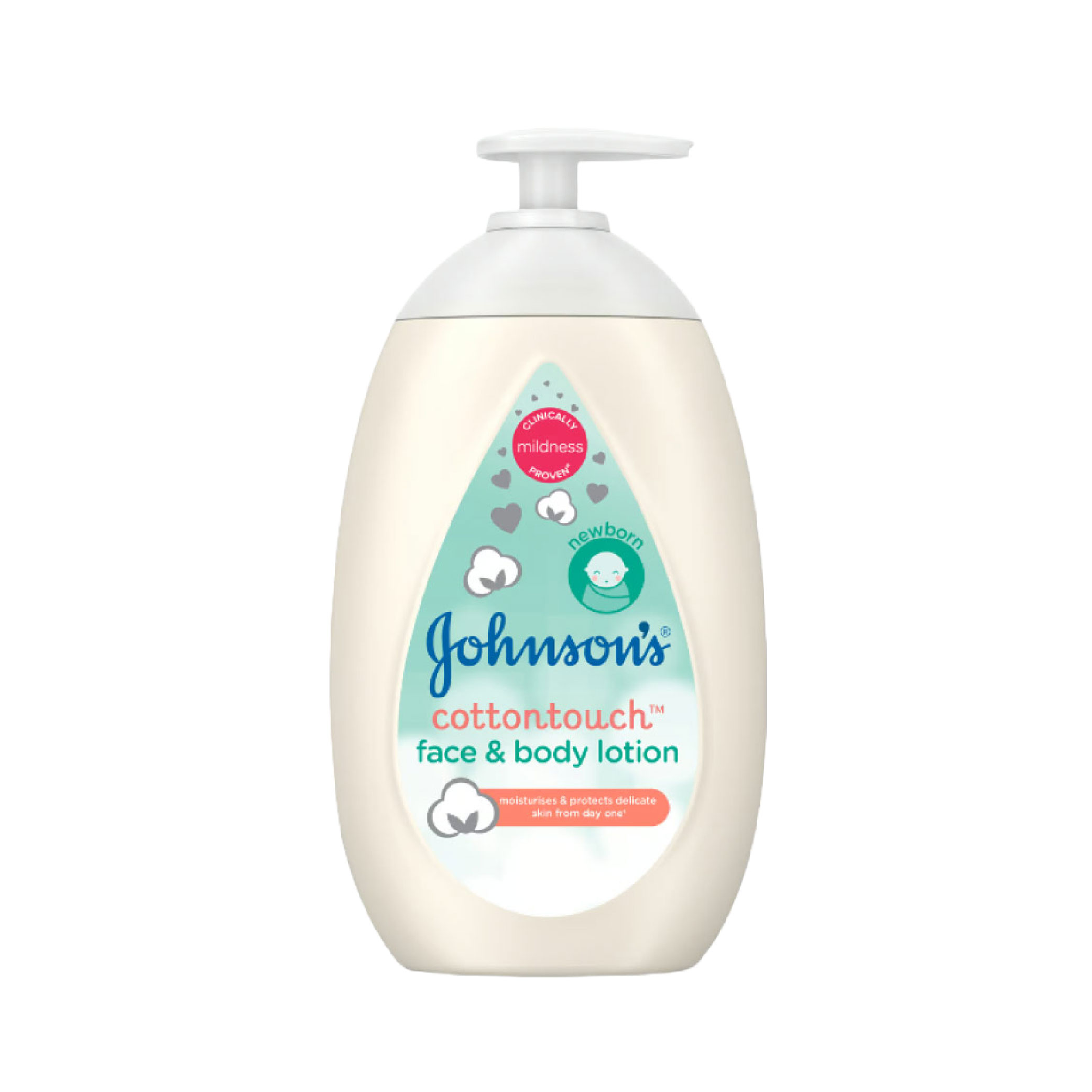 Johnson cottontouch face & body lotion 500ml-01